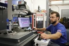 Tony Chastenay of All Axis Precision Machine Shop